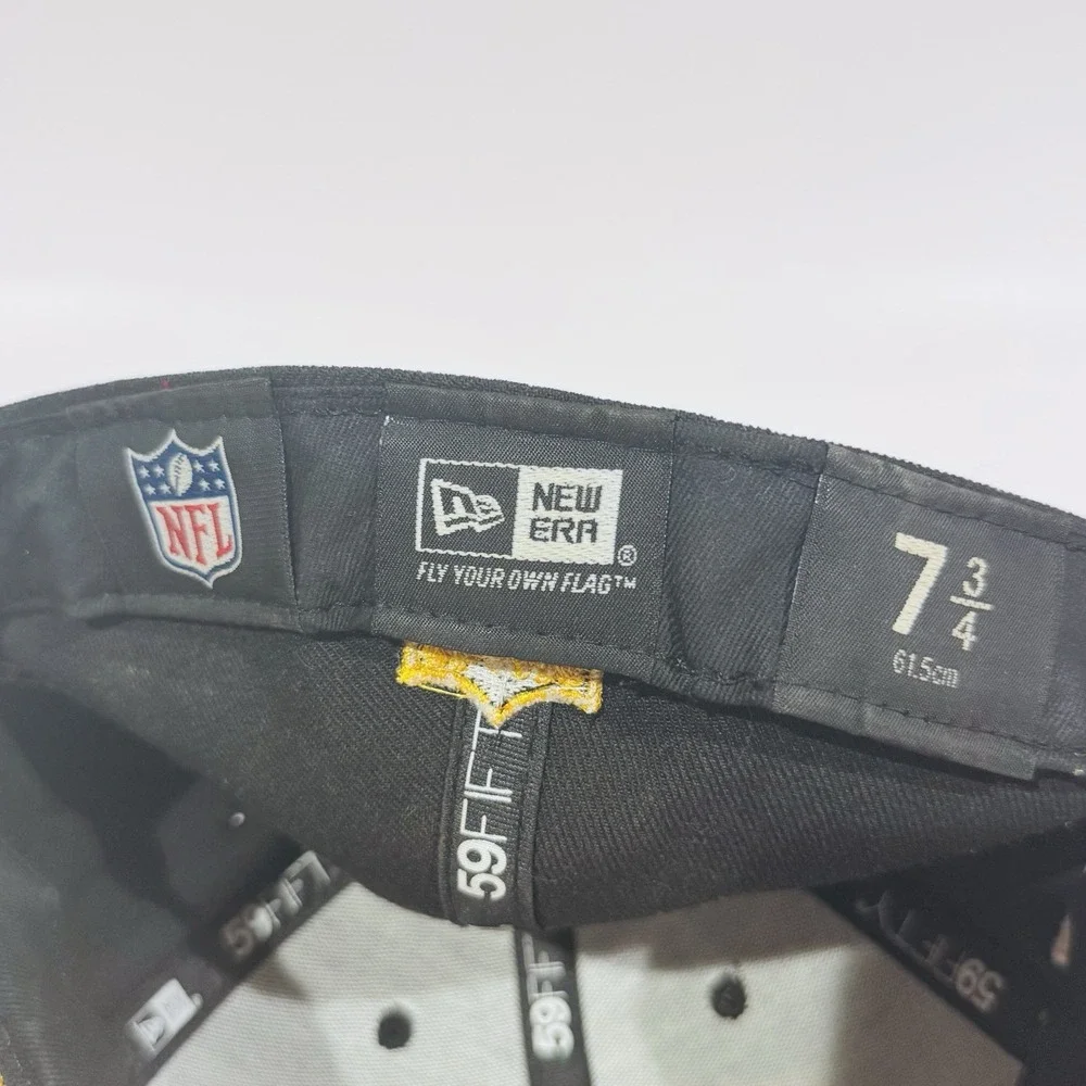 NFL Draft Pittsburg Steelers New Era 59Fifty‎ 7 3/4 Embroidered Hat Cap
